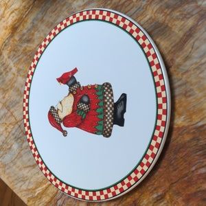 SAKURA Magic of Santa Trivet 9.5"